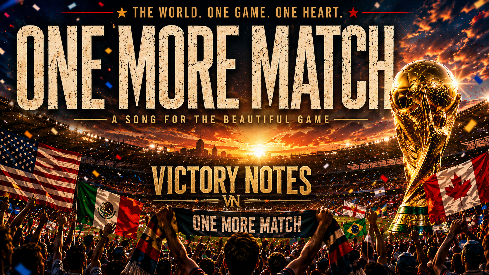 One More Match (World Cup 2026 Original Song) artwork